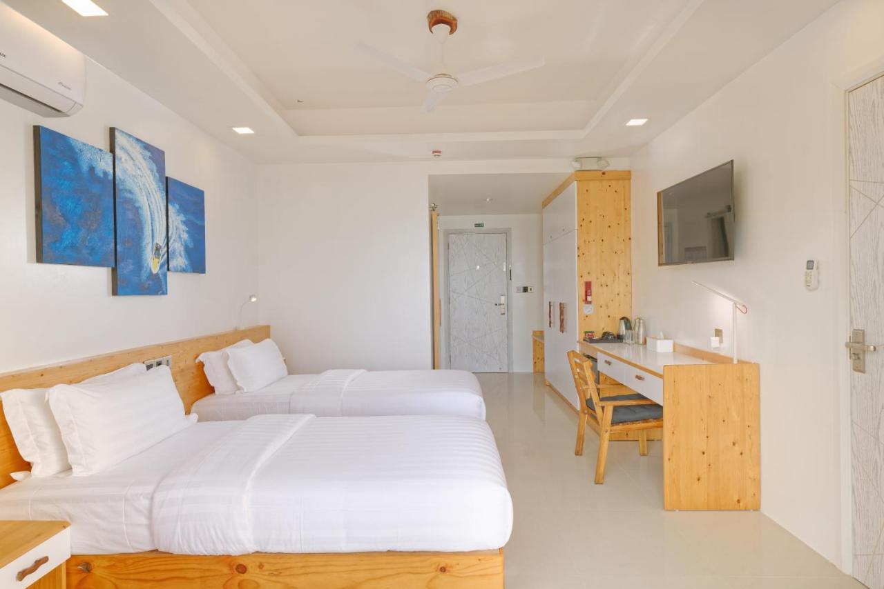 Luau Beach Inn, Maldives Fulidhoo Exterior foto