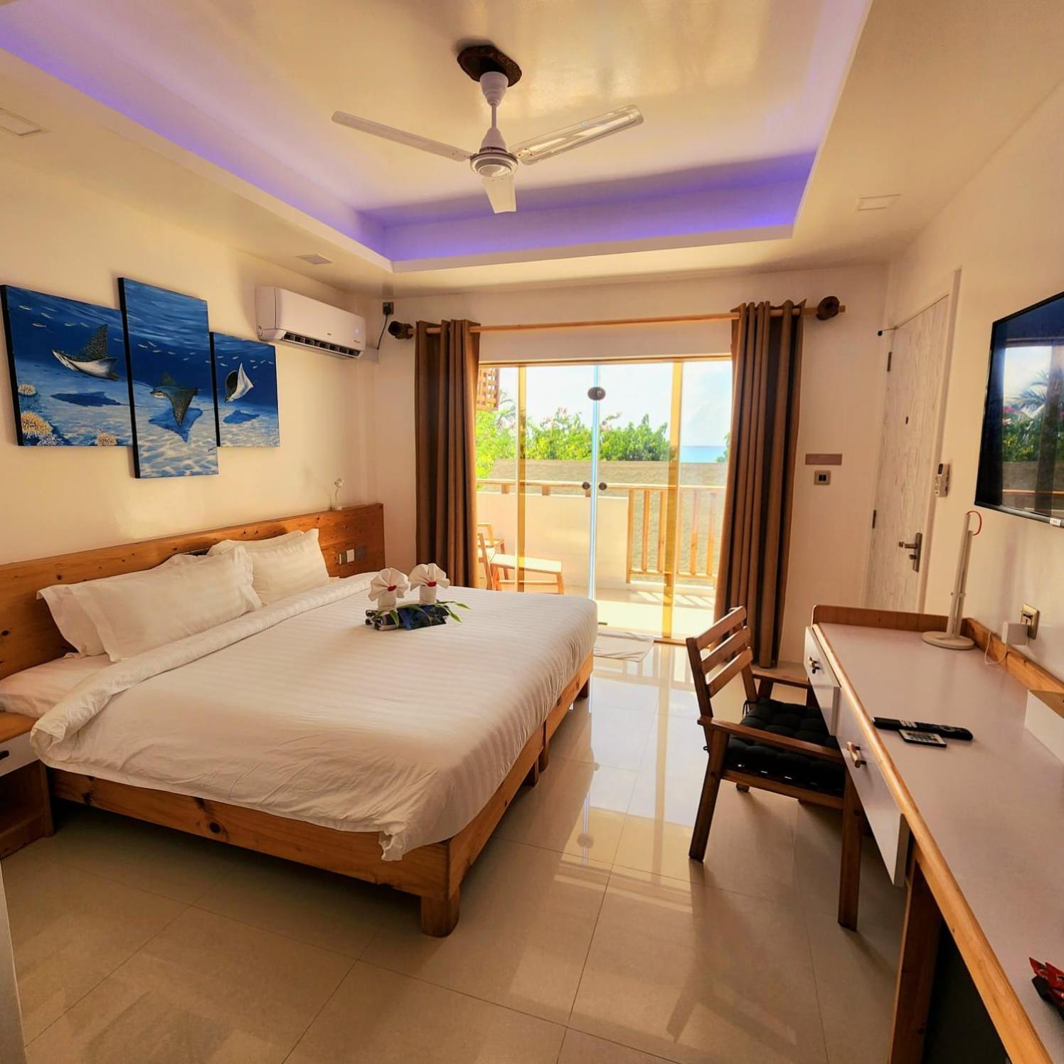 Luau Beach Inn, Maldives Fulidhoo Exterior foto